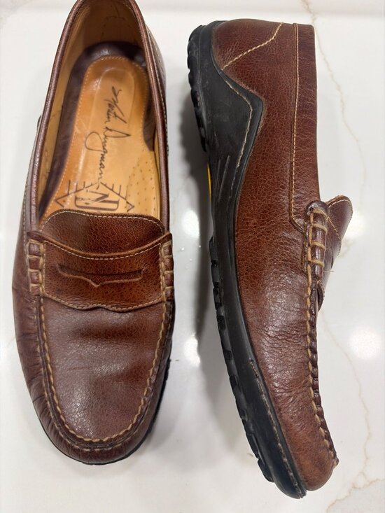 Martin Dingman Bill Royal Bullhide Penny Loafers Men\'s Size 10 Rubber Sole main image 8